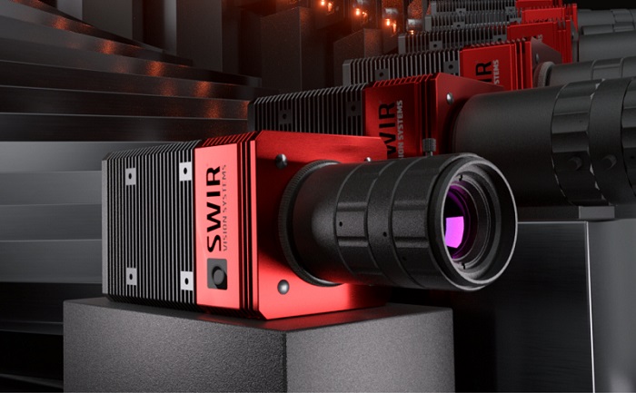 SWIR Vision Systems' Acuros CQD eSWIR camera series. Courtesy of SWIR Vision Systems.