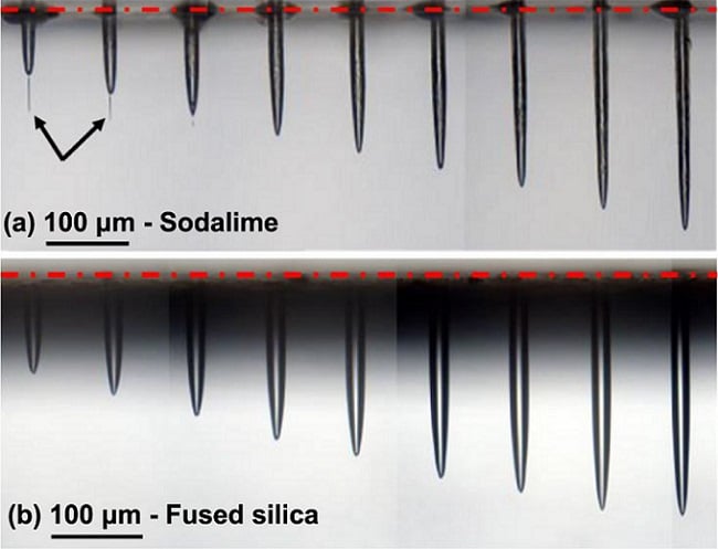 Laser Method Drills Taper-, Crack-Free Holes in Glass