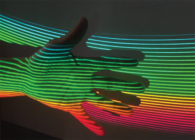 In so-called astrocombs, supercontinuum generation is used to create optical frequency combs with a flat spectrum and large mode spacing. Astrocombs are effective tools in the calibration of the spectral resolution and spectral coverage of astronomical spectrographs. Courtesy of Menlo Systems.