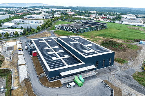 Adtran’s Meiningen, Germany facility. Courtesy of Adtran.
