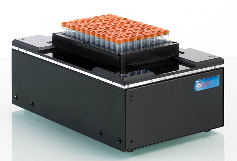 Ziath’s Mirage 2D barcode rack scanner. Courtesy of Ziath.