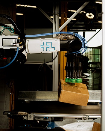 Plus One Robotics’ solutions employ AI-powered software with end-of-arm robot grippers that provide the perception and manipulation necessary to pick and place parcels. According to the company, Plus One Robotics deployments perform over one million parcel picks each day in production. Courtesy of Business Wire.