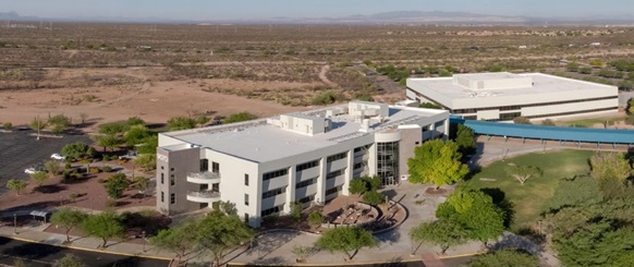 Applied Energetics' corporate headquarters is in the University of Arizona Tech Park. Courtesy of Applied Energetics. 