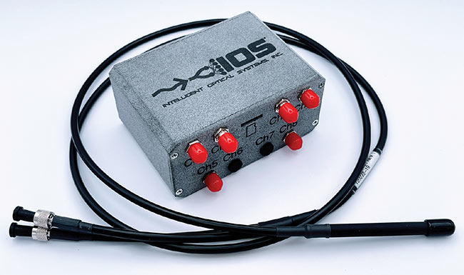 A novel optode-based fiber sensor can employ a time-domain dual-lifetime referencing (DLR) technique geared for measuring dissolved oxygen and pH in water. It also features fully optical DLR sensors for carbon dioxide and nitrate and measures the luminescence decay time of a fluorescent material that interacts with the dissolved oxygen in water. Courtesy of Intelligent Optical Systems.