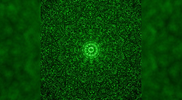 A quasicrystal design method developed at Aalto University theoretically allows for the creation of any kind of vortex. Courtesy of Aalto University/Kristian Arjas.
