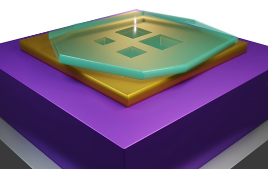 Researchers have developed nanocavities that enable deep subwavelength volume and extended lifetime using an unconventional method. The technique has potential applications in a variety of quantum technologies. Courtesy of Matteo Ceccanti/ICFO.