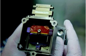 The camera used in the ExoMars Raman Laser Spectrometer. Courtesy of the U.K. Space Agency.