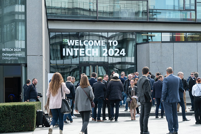 Laser systems manufacturer TRUMPF expected 3000 guests at its inhouse trade fair, INTECH, earlier this month. The company made AI a major focus of the four-day event. Courtesy of Andreas Thoss.