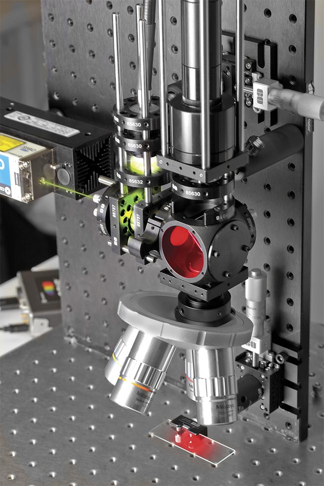 Figure 1. Trade-offs between the key specifications of microscope objectives drive their complexity and manufacturability, and therefore cost. Courtesy of Edmund Optics.