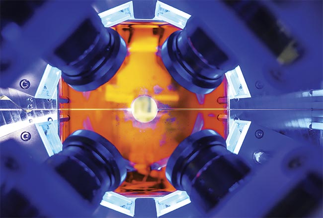 Time-division multiplexing of different LED illuminations, performed as part of a battery inspection. Courtesy of MSTVision.