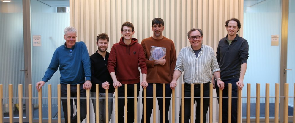 Founded in 2020, PHOTON IP has developed a method to efficiently combine silicon photonics with active III-V materials. Courtesy of PHOTON IP.