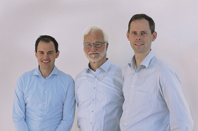 (From left to right) Tobias Klafka, Ulrich Oechsner, Michael Schulz. Courtesy of Schäfter+Kirchhof.