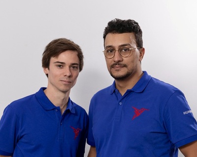 Hummink’s founders, Pascal Boncenne and Amin M'Barki. Courtesy of Hummink.