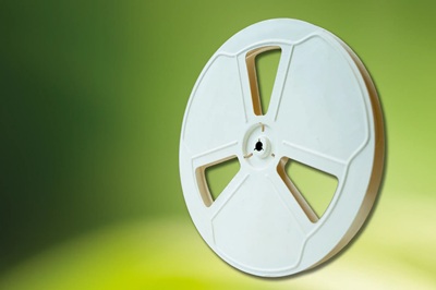 The newly developed paper reel developed in the partnership. Courtesy of ams OSRAM.