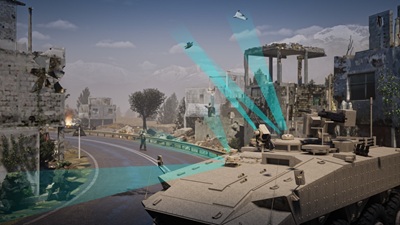 Axon Vision’s AI-powered defense solutions. Courtesy of Axon Vision.