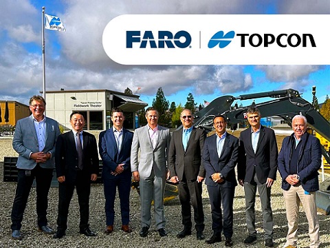 Topcon and FARO Technologies Partner on Laser Scanning Tech