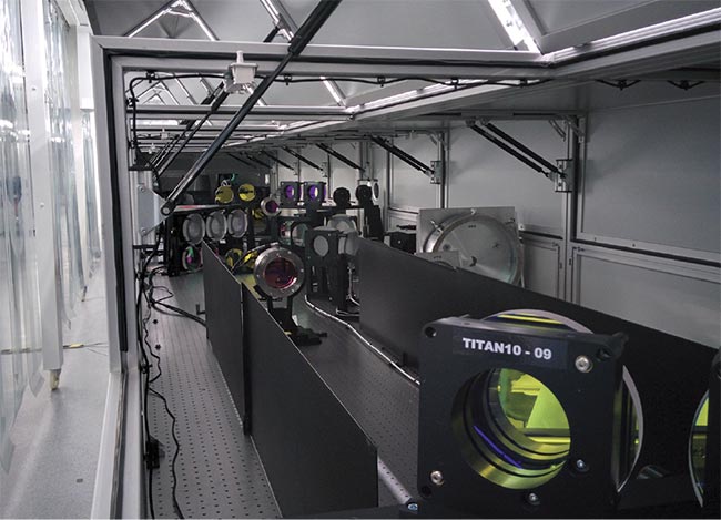 Figure 3. The laser VEGA in Salamanca, Spain, developed by the French laser company Amplitude. Courtesy of Amplitude.