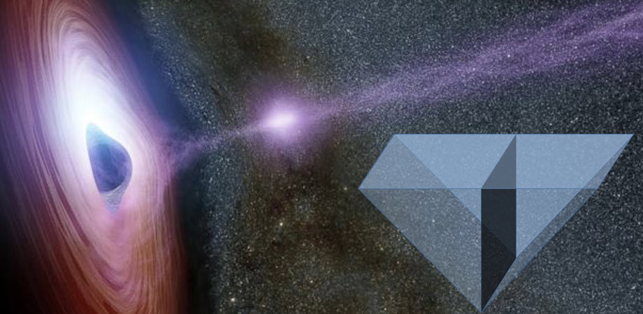 The device is based on a double prism design separated by a thin film that acts as a dark light absorbing plane. Courtesy of Nina Vaidya/University of Southhampton