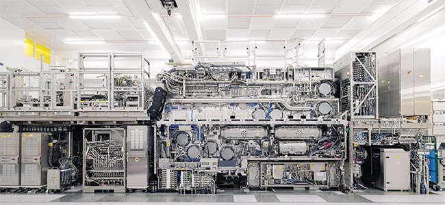 ASML’s high-numerical aperture (NA) extreme-ultraviolet (EUV) system represents the chipmaking industry’s gateway to the invaluable 13.5-nm wavelength. Courtesy of ASML.