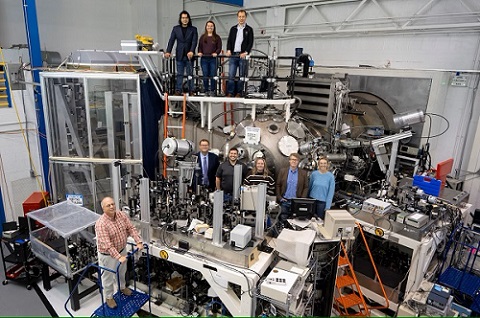 The U.S. Naval Research Laboratory’s NIKE laser-target facility will shift its focus to support the Department of Defense’s nuclear priorities. Courtesy of the U.S. Naval Research Laboratory.