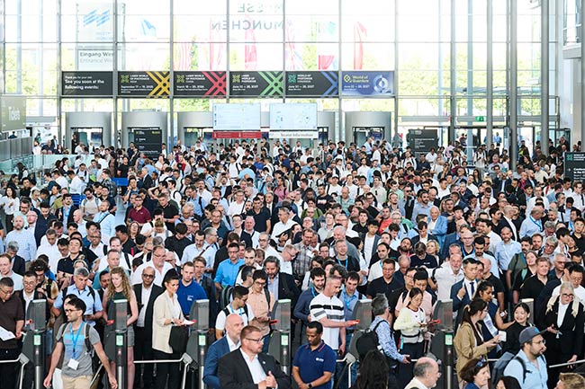LASER World of PHOTONICS 2025 — co-located with the World of QUANTUM, the World of Photonics Congress, and automatica events — posted record numbers with 1398 exhibitors and 44,000 visitors. Courtesy of Messe München GmbH.