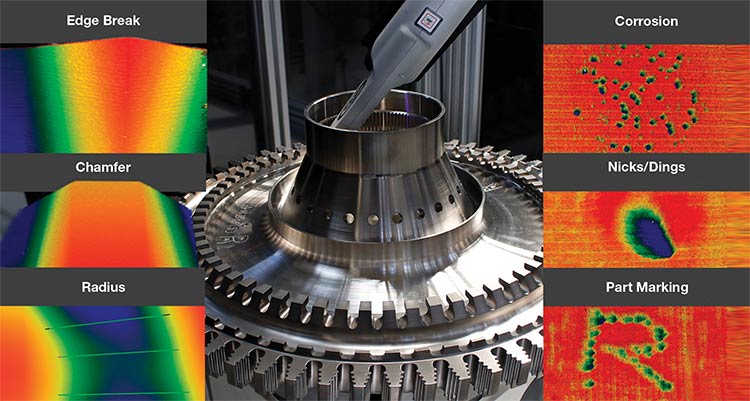 Offline measurement systems offer accuracy down to the micron level, a critical feature for devices used in applications such as defect detection in metals and other materials. Courtesy of Scantron.