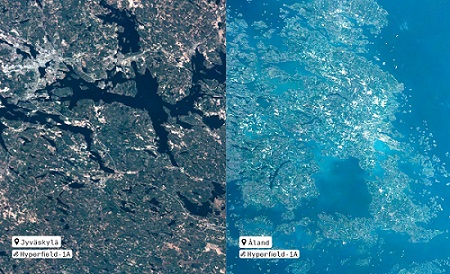 Kuva Space’s hyperspectral satellite data will be used to improve the monitoring and identification of algae blooms. Courtesy of Kuva Space.