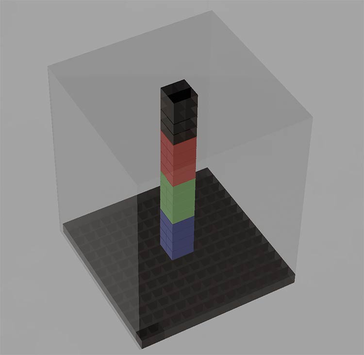 Figure 4. A pictorial representation of the mass of data — enclosed by clear volume — that does not need to be transmitted and processed if the device is aimed by the user so that the target fills the outlined region of interest (ROI) on the real-time viewfinder display. A monochrome or color plane image is captured, along with high-resolution spectral information from the ROI. Courtesy of ORCA Med.