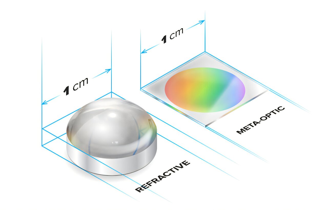 Researchers Solve Chromatic Aberration in Metalens Imaging