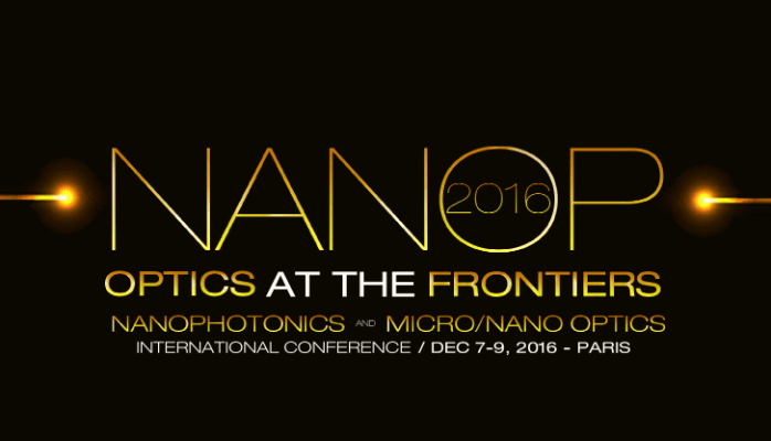 Nanophotonics and Micro/Nano Optics International Conference 2016