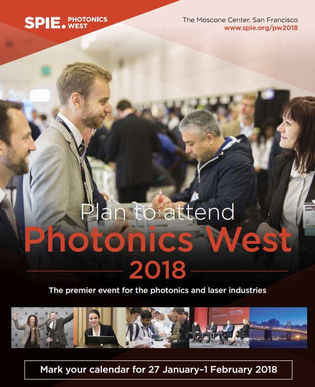 SPIE Photonics West 2018