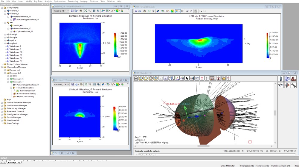 LightTools, Illumination Design Software