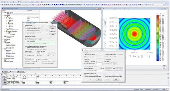 FRED Optical Engineering software