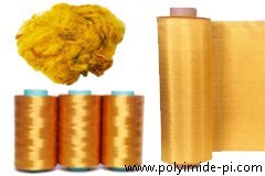 Polyimide Filaments and Fibers