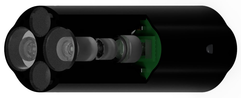 Stereoscopic objective for 3D chip-in-tip endoscopes