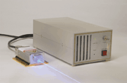 Microchip Blue Laser