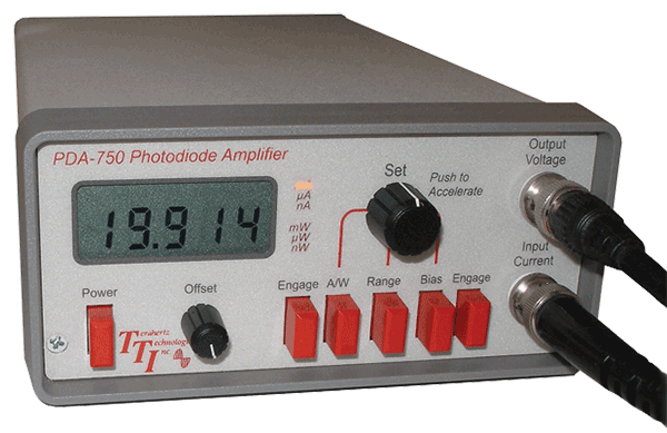 Terahertz Technologies, Inc. - Photodiode Transimpedance Amplifier