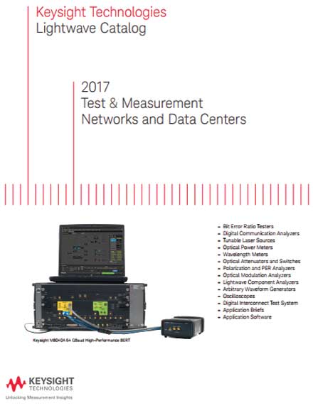 Keysight Technologies - Request Lightwave Catalog