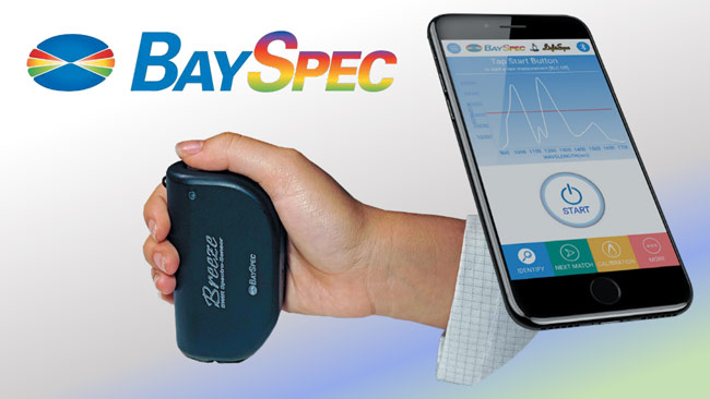 BaySpec Inc. - Breeze<sup>TM</sup> Palm Chemical Sensor