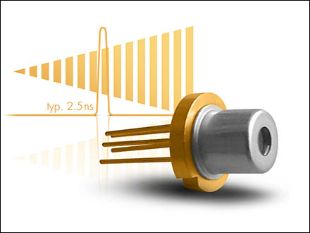 Fastest Hybrid Pulsed Laser Diode