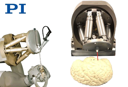 PI (Physik Instrumente) LP, Motion Control, Air Bearings, Piezo Mechanics - 6-Axis Alignment for Bio-medical