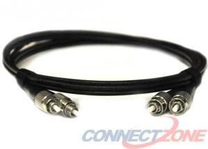Black Multi-Mode Fiber Optic Cables