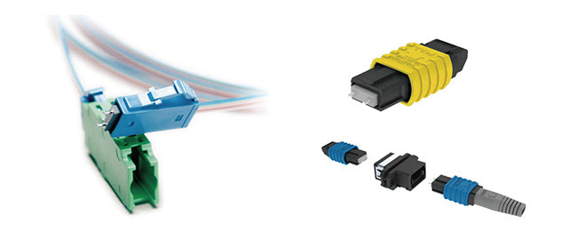 Multi-Fiber Optical Connectivity Components
