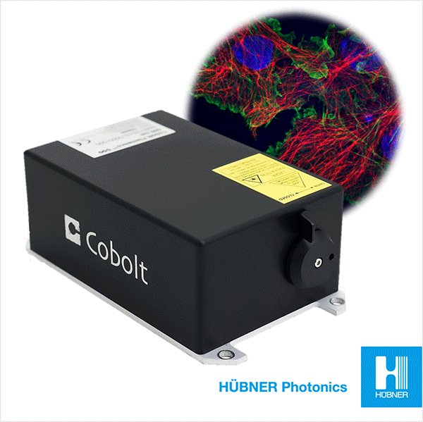 HUBNER Photonics - New: Cobolt Rogue&trade; 640 nm, 1W Laser
