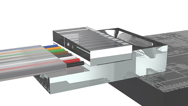 Monolithic Glass Chip