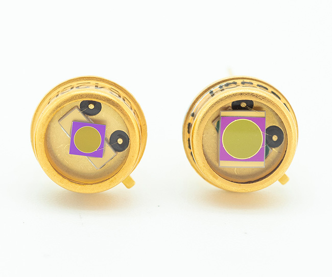 Low-capacitance InGaAs PIN Photodiodes