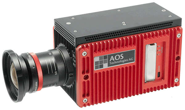 red high speed camera