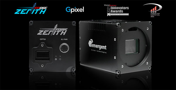 Emergent Vision Technologies Inc. - 100 GigE Camera: 542 fps at 21 MP