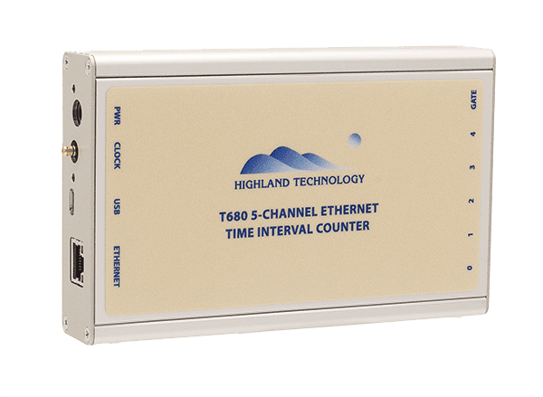 Highland Technology Inc. - Ethernet Time Interval Counter