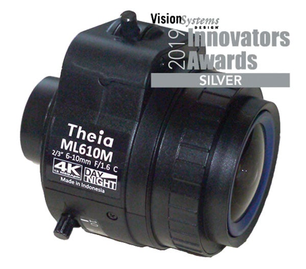 Theia Technologies - ML610M 2/3” 4K Varifocal Covers 3 Primes